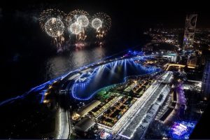 موسم جدة 2022 الألعاب النارية في سماء مدينة جدة